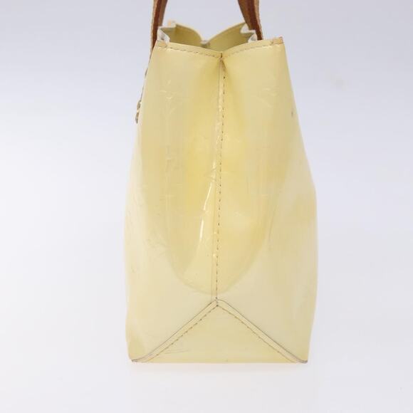 LOUIS VUITTON Monogram Vernis Reade PM Hand Bag Perle M91336 - Picture 4 of 12